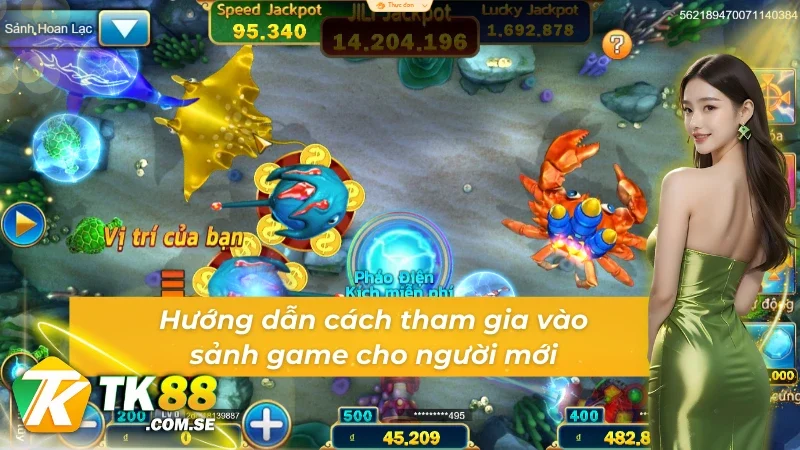 Hướng dẫn chi tiết cách tham gia vào sảnh bắn cá Jili
