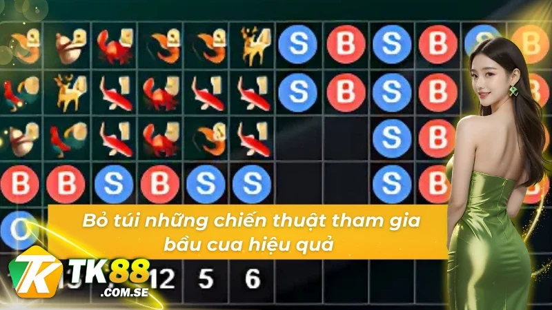 Sử dụng chiến thuật để chơi Bầu Cua 60s hiệu quả 