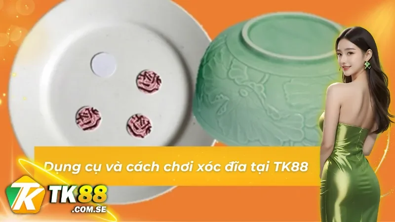 Dụng cụ khi chơi xóc đĩa